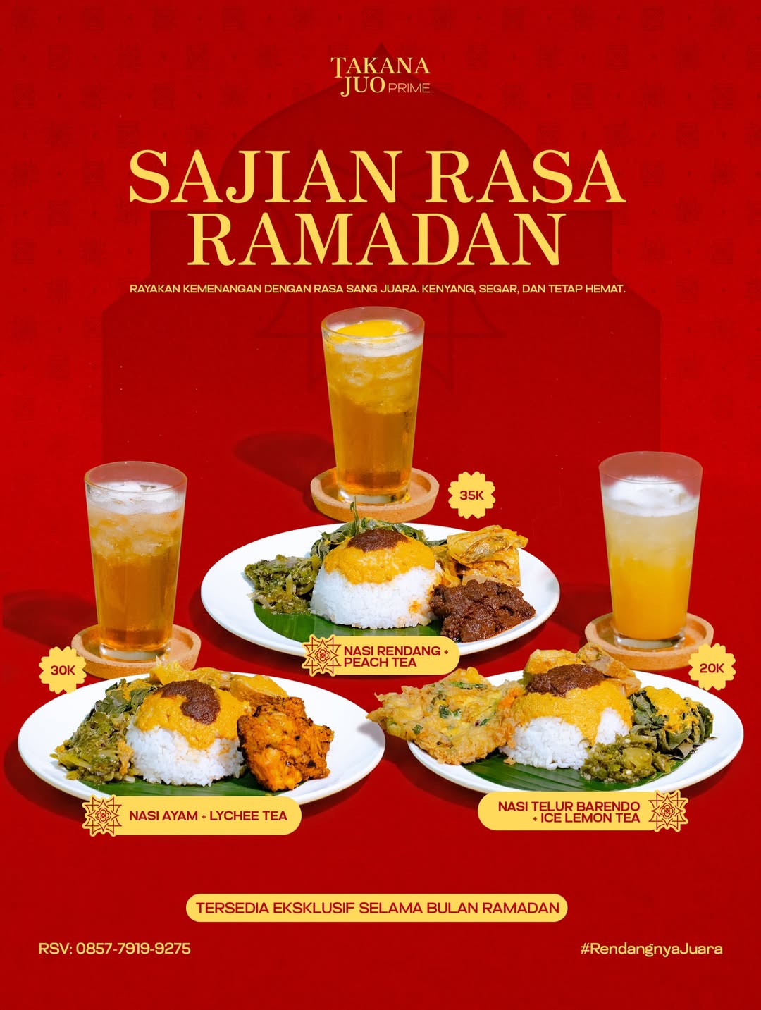 Nasi Padang Komplit
